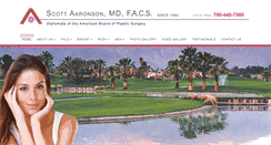 Desktop Screenshot of plasticsurgeonpalmsprings.com